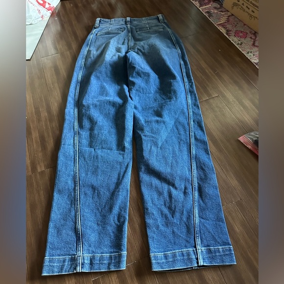 NWT Madewell Tapered Denim Trousers NS359 Calvert wash size 26 - Picture 10 of 10